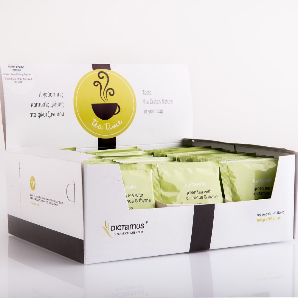 Mieszanka ziół kreteńskich Karteraki (100 saszetek) (Pachnąca).