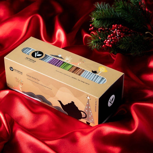 Pudełko prezentowe świąteczne Pudełko prezentowe (48 saszetek).