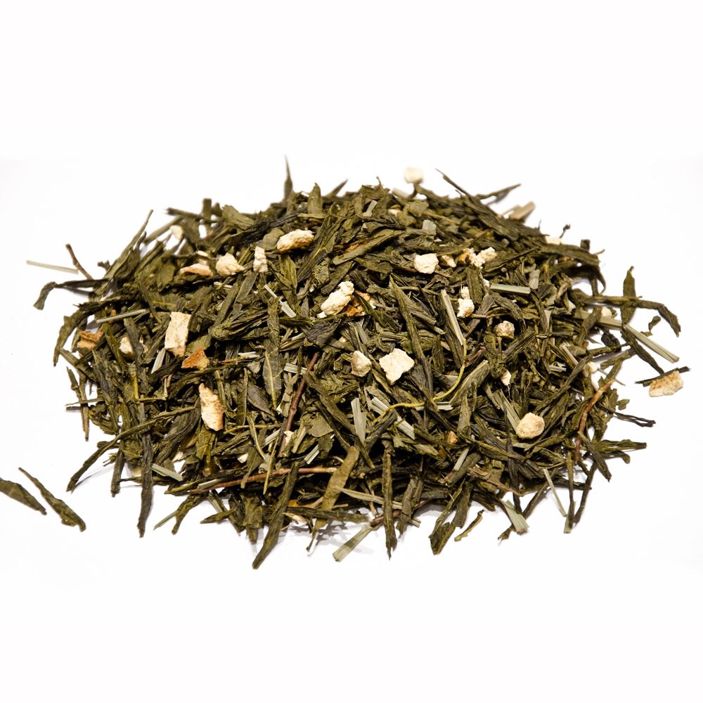 Zielona herbata Sencha z cytryną. 50g.
