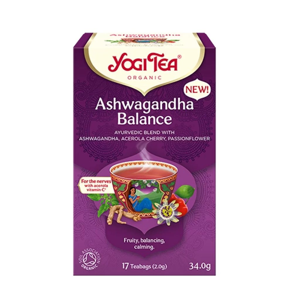 Yogi Tea Ashwagandha Balance (organiczna).